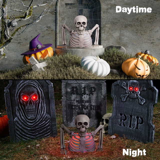 10" Colorful Groundbreaker Skeleton