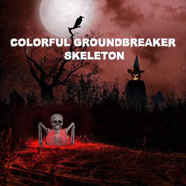 10" Colorful Groundbreaker Skeleton