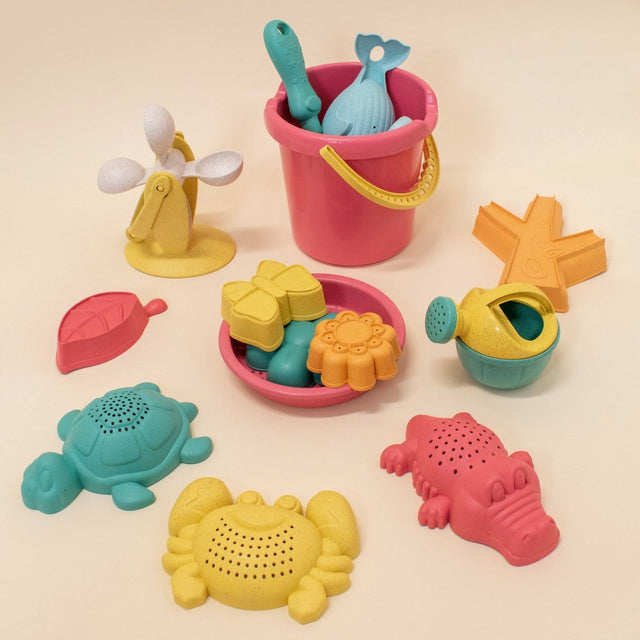 12 Pcs Beach Toys Set with Sand Sifters - PopFun