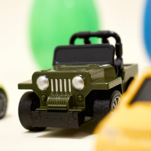 12 PCs Easter Eggs Prefilled with Diecast Cars - PopFun