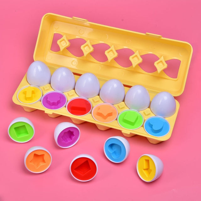 12 PCS Matching Easter Egg Set - PopFun