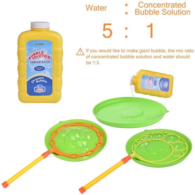 14 Pcs Big Bubbles Maker with Bubble Solutions - PopFun