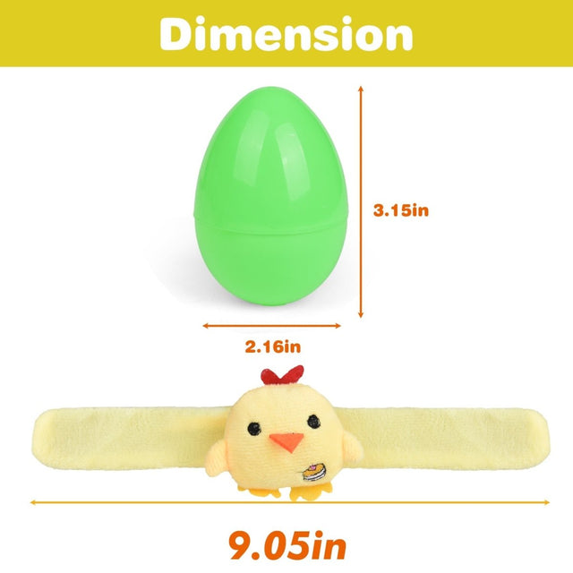 18pcs Easter Slap Bracelet - PopFun