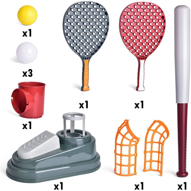 2 in 1 Baseball and Tennis Pitching Machine | PopFun