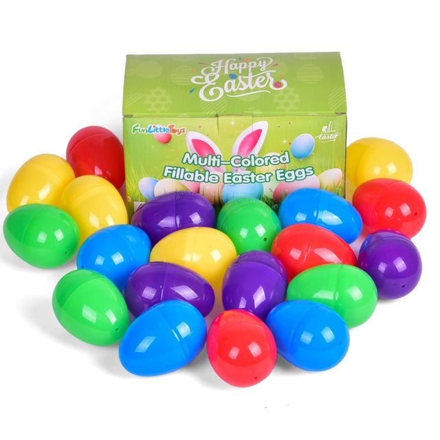 24 Pcs Multi-color Easter Eggs | PopFun