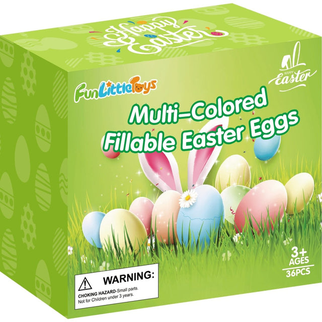 36 Pcs Fillable Easter Egg Set | PopFun