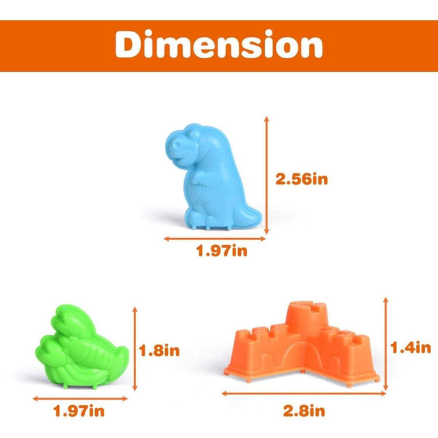 36 PCS Sand & Clay Mold Kit Prefilled Easter Eggs | PopFun