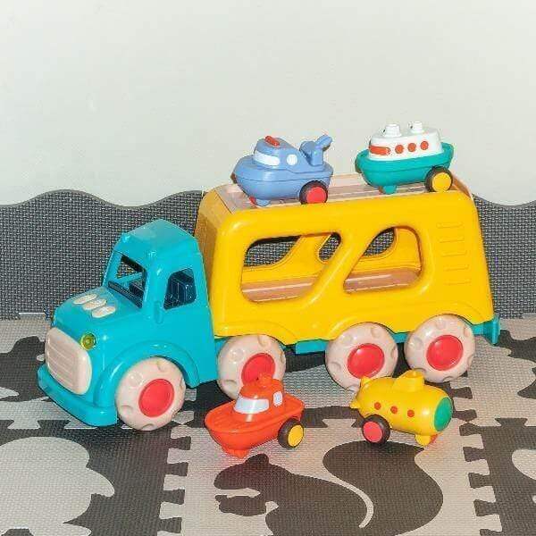5-in-1 Carrier Truck Toy Set - PopFun