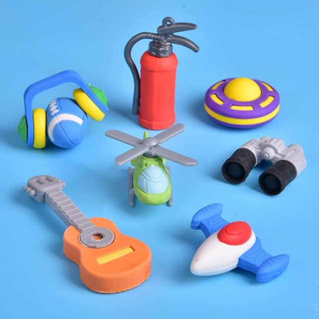 58 Pcs Animal & Food Erasers Gifts for Kids | PopFun