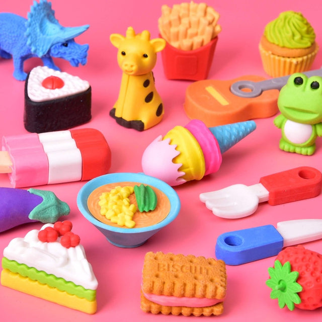 72 Pcs Exciting Puzzle Erasers - PopFun