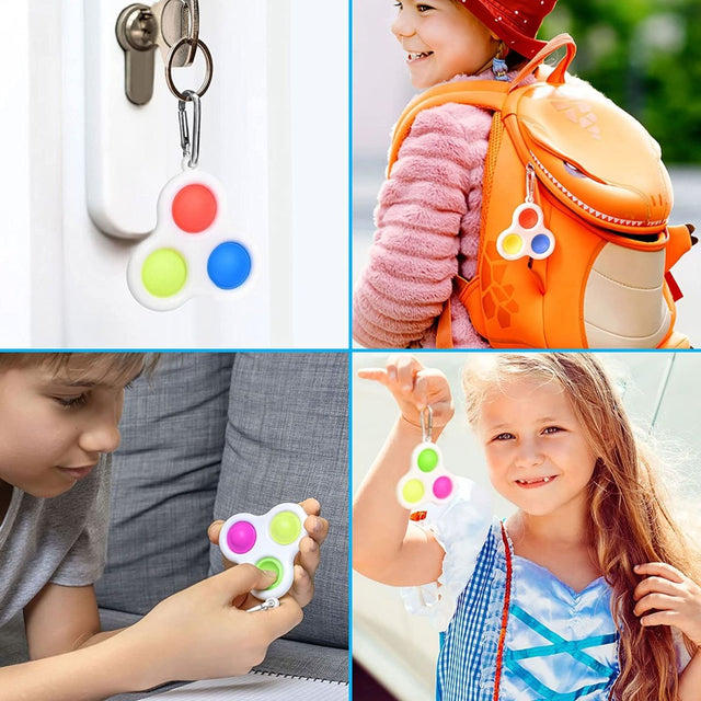 8 Pcs Pop it Fidget Toy Pack - PopFun