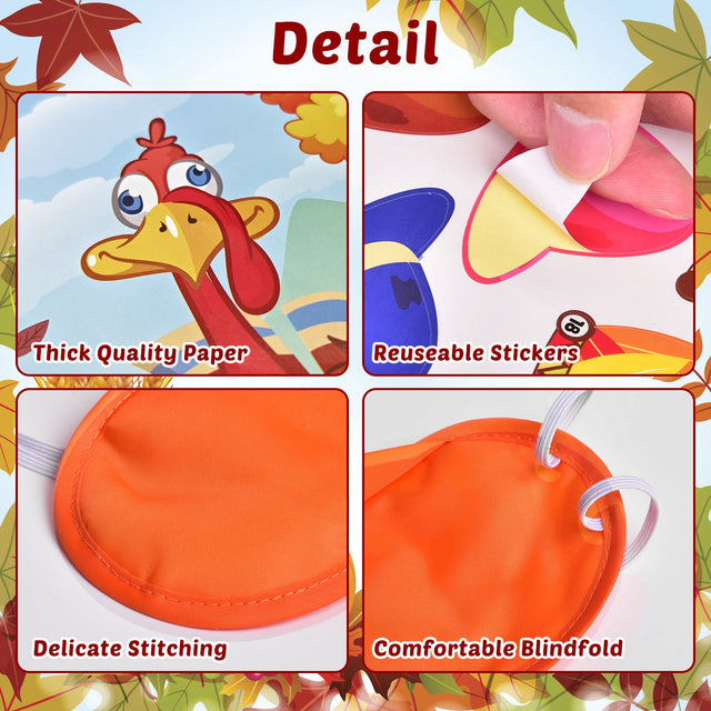 Thanksgiving Pin the Hat Game