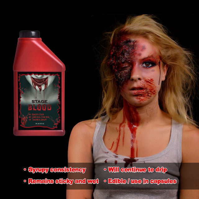 Fake Blood Solution 2 Bottles