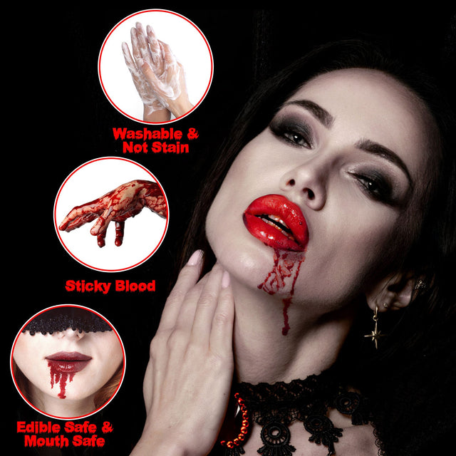 Fake Blood Solution 2 Bottles