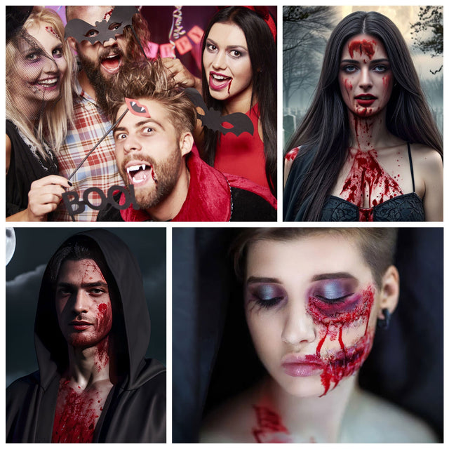 Fake Blood Solution 2 Bottles