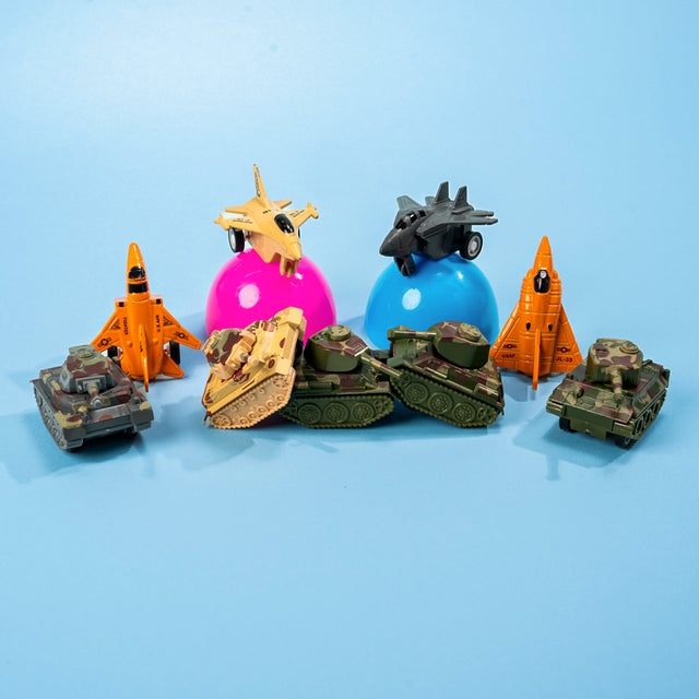 Pullback Military Vehicles Easter Eggs