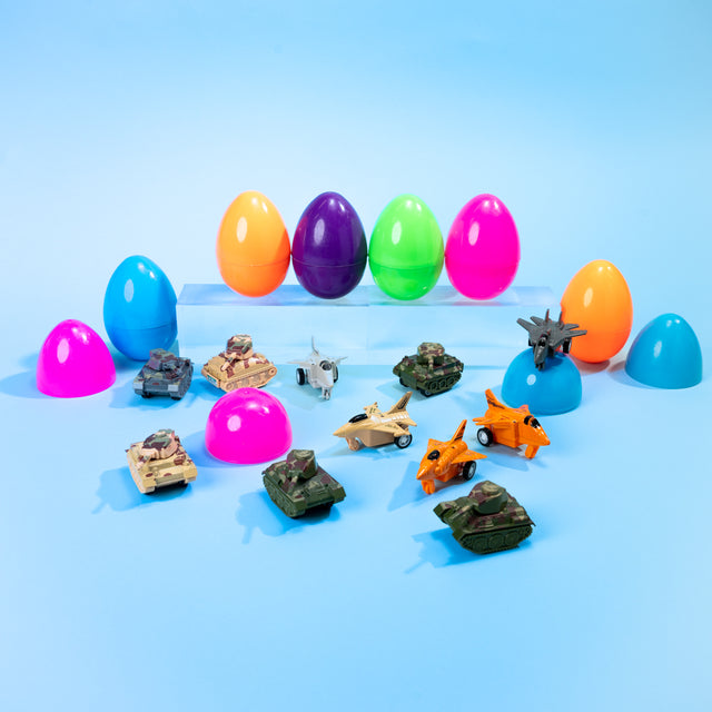 Pullback Military Vehicles Easter Eggs