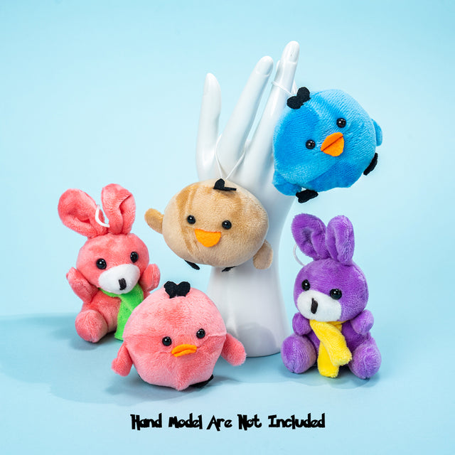 Easter Egg Prefilled With Bunny and Chick Plushies