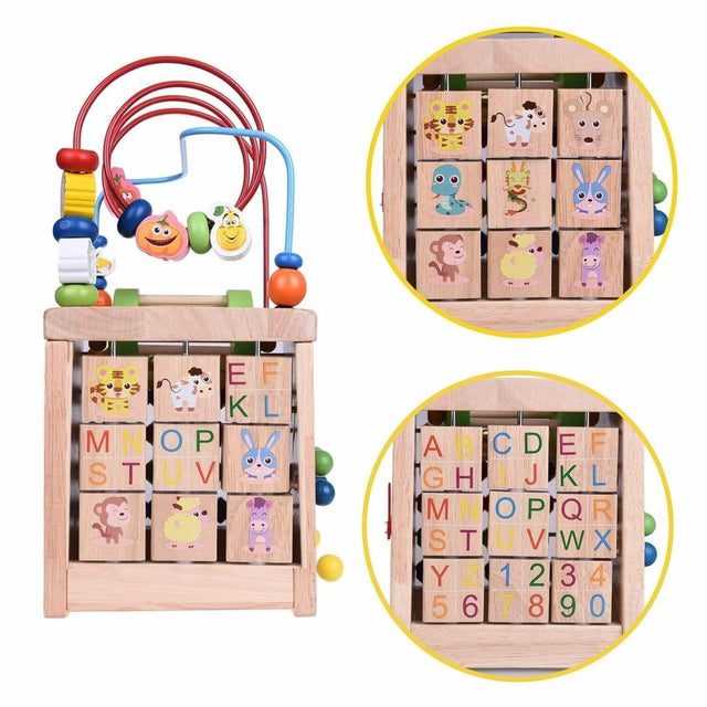 Alphabet and Clock Bead Maze | PopFun