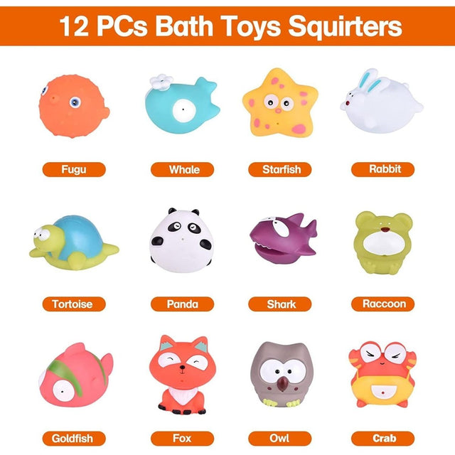 Animal Ocean Squirts 12 Pack | PopFun
