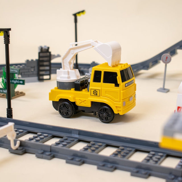 Build Your Own Toy Train Track - PopFun