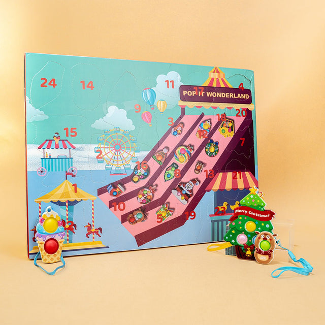 Christmas Advent Calendar - Fidget Toys for Kids - PopFun