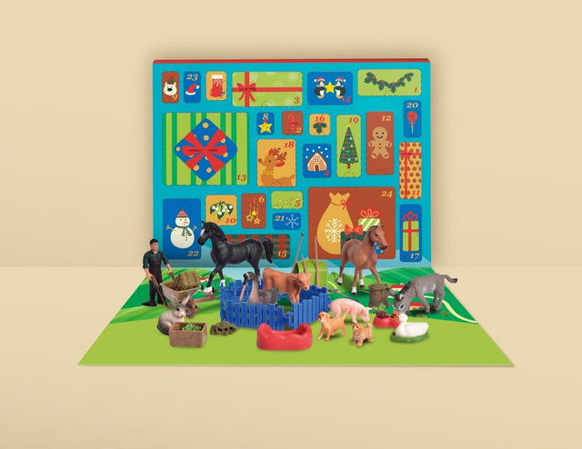 Christmas Advent Calendar for Kids - Farm Set - PopFun