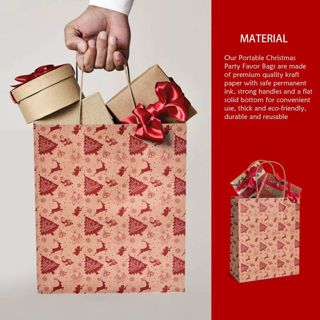 Christmas Gift Bags- Pattern Designs | PopFun