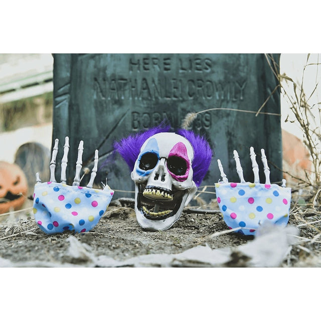 Clown Pumpkin Lawn Set | PopFun