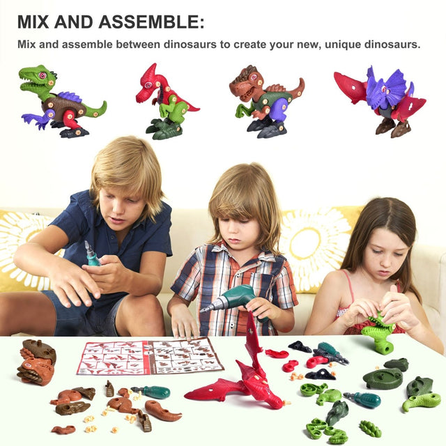 Dinosaur Take Apart Toys for Kids - PopFun