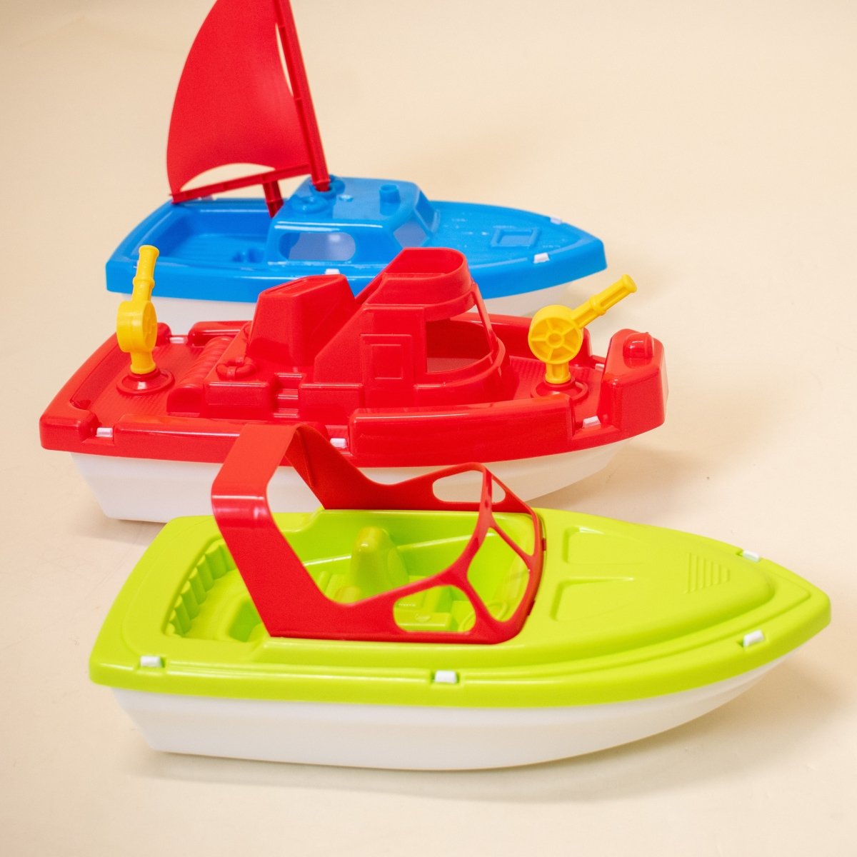 Toy Boat Bathtub Toy With 2 Mini Swimming Circles Fishing - Temu