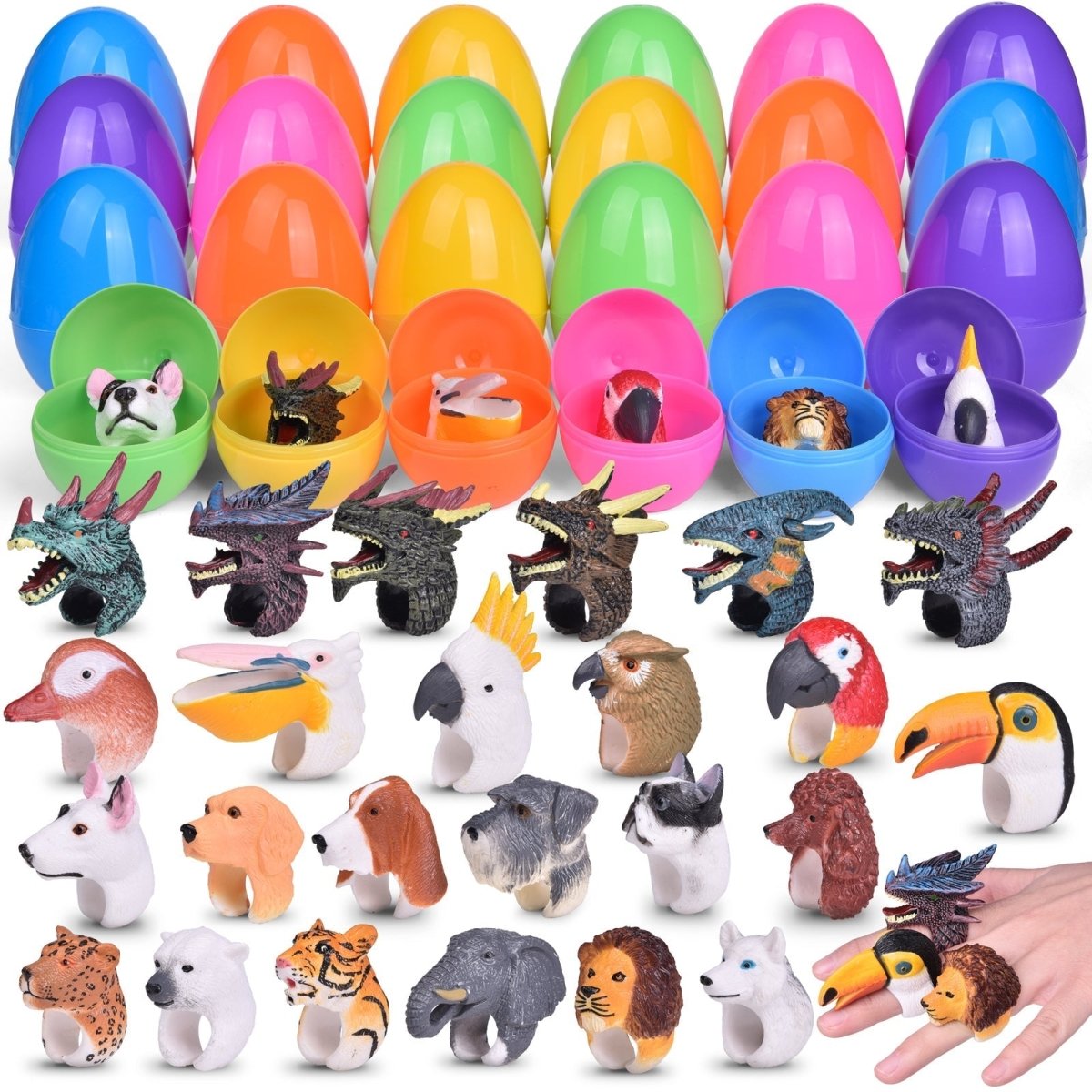 Easter Egg Animal RingWholesale Fun Little Toys Business funlittletoys
