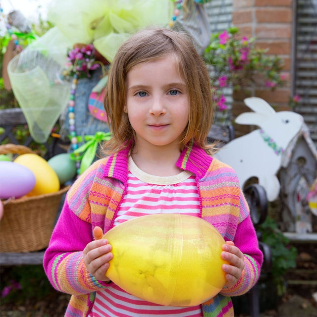 Easter Egg Prefilled with Plush Bunny - PopFun