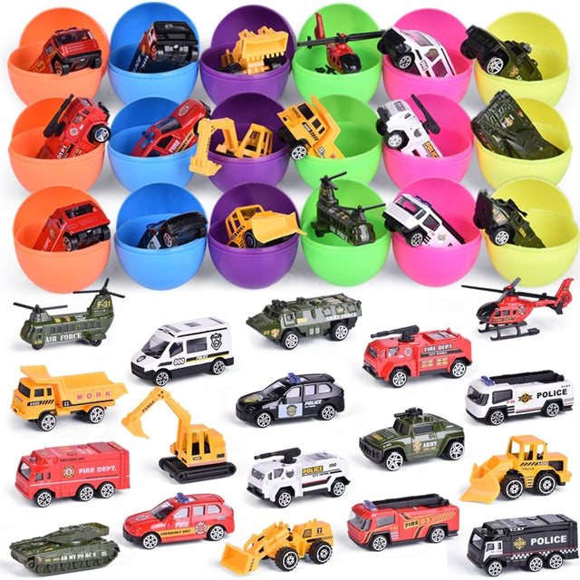 Easter Egg Surprise Toy Cars - PopFun