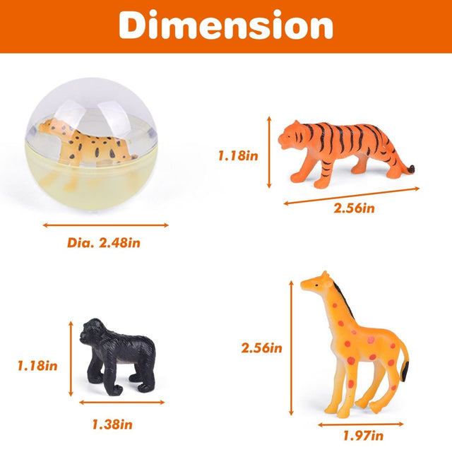 Easter Eggs with Animal Figures Toys - PopFun