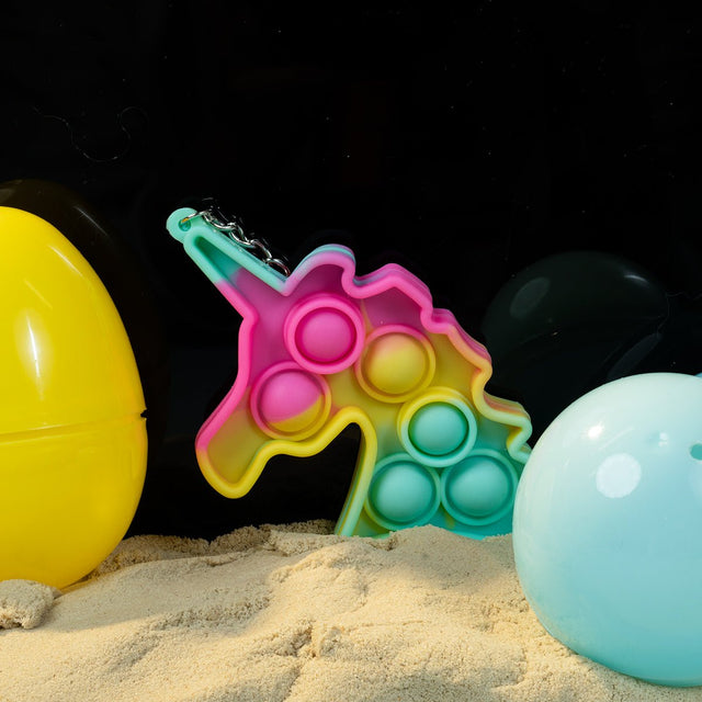 Easter Eggs with Popper Fidget Toys 24 Pcs - PopFun