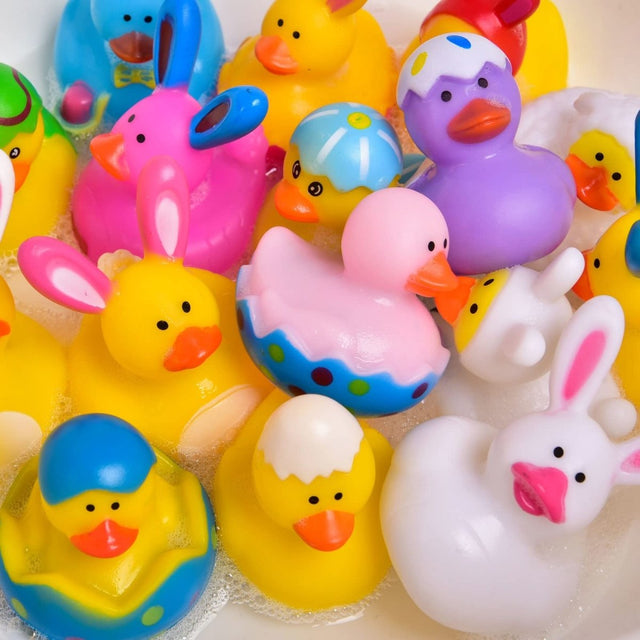 Easter Eggs with Rubber Duck Toys 18 PCs - PopFun