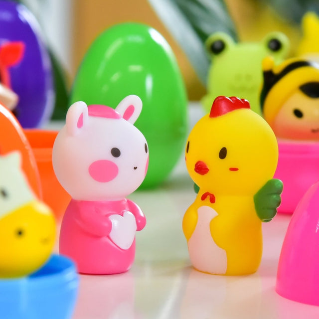 Easter Finger Puppet with Eggs - PopFun