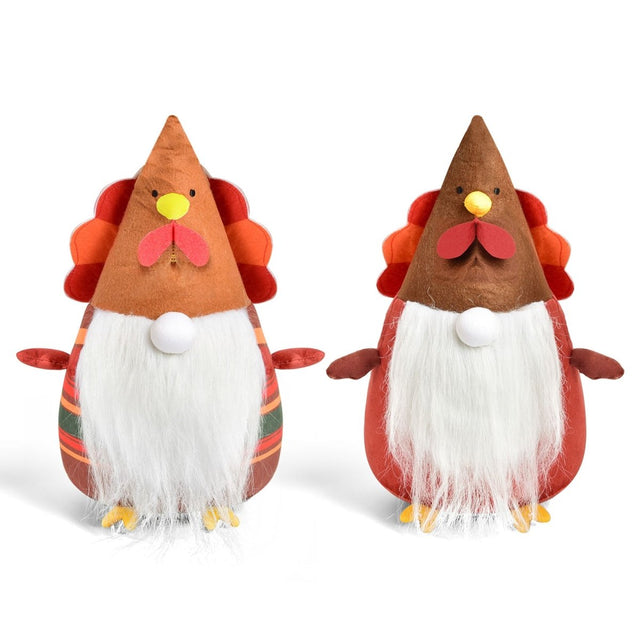 Fall Gnomes Thanksgiving Decorations 2 pcs - PopFun