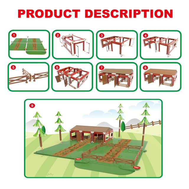 Farm Toys Set 102 PCs - PopFun