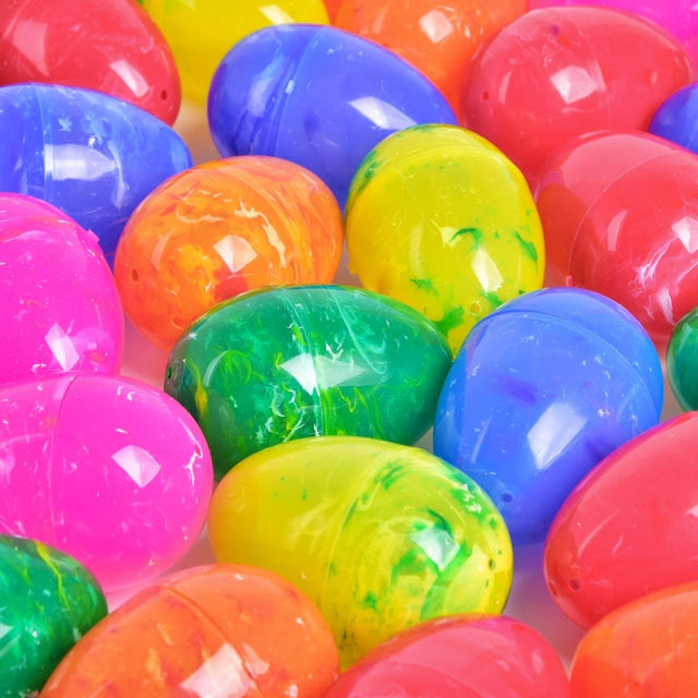 Fillable Galaxy Easter Eggs Bulk 30 Pcs - PopFun