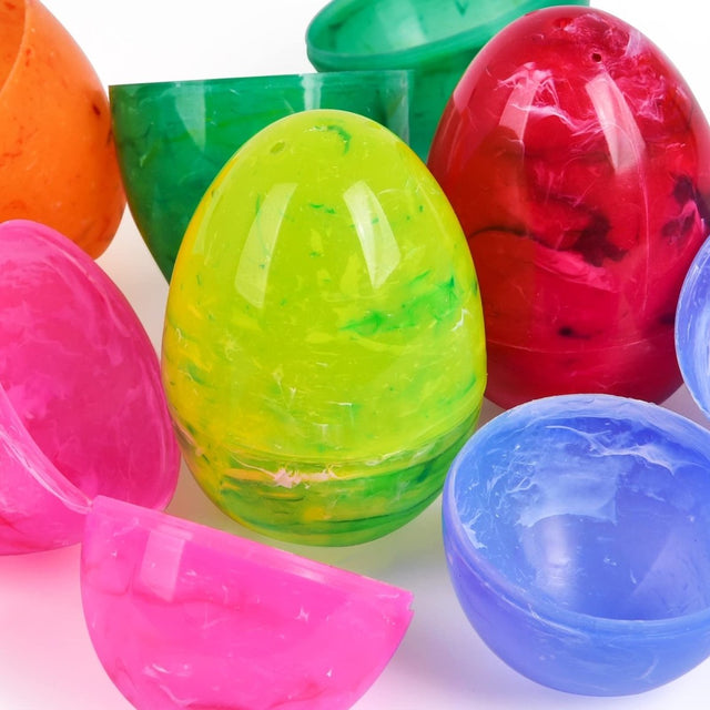 Fillable Galaxy Easter Eggs Bulk 30 Pcs - PopFun