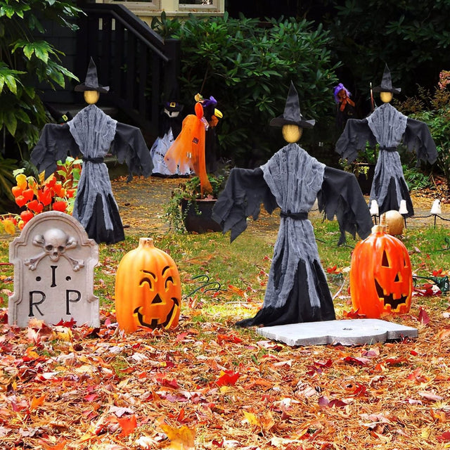 Glowing Halloween Witch Decor 3 pcs - PopFun