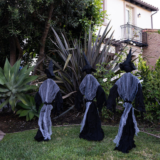 Glowing Halloween Witch Decor 3 pcs - PopFun