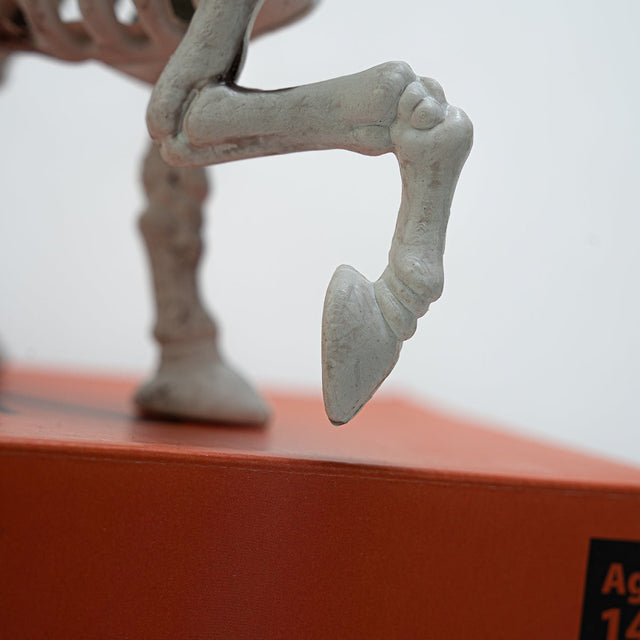 Halloween Decor Unicorn Skeleton Figurines, 2pcs - PopFun