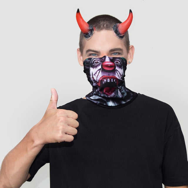 Halloween Skull Face Mask - PopFun