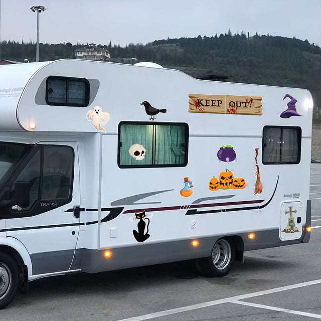 Halloween Trunk or Treat Car Decorations Kit - PopFun