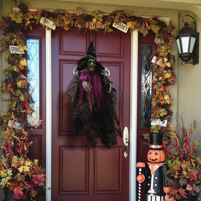 Hanging Green Witch - PopFun