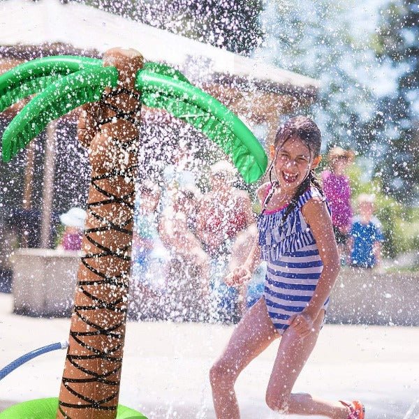 Inflatable Palm Tree Sprinkler - PopFun