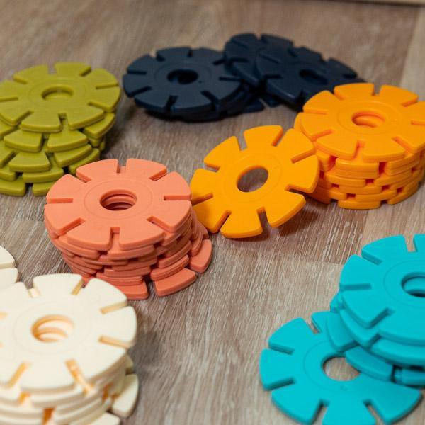 Interlocking Snowflake Toy Set - PopFun